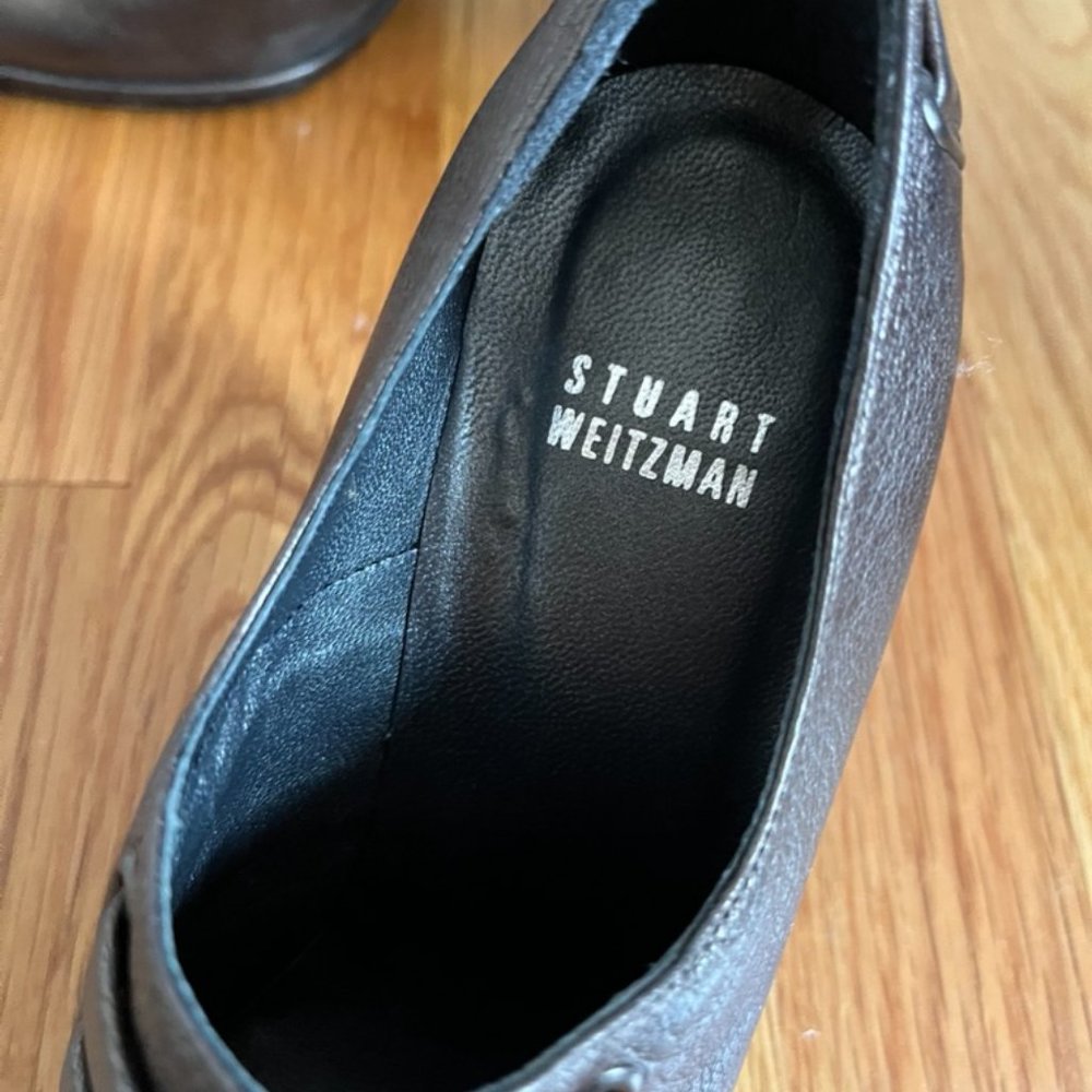 Stuart Weitzman Metallic Bootie - 5.5 - image 6